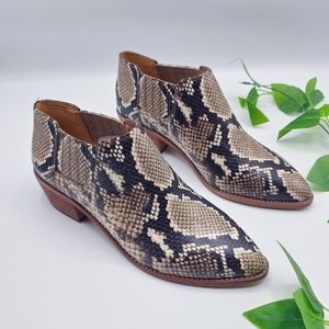 Madewell Leather Sonia Low Chelsea‎ Booties 7M NIB